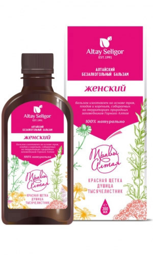 Бальзам ТРАВЫ АЛТАЯ ЖЕНСКИЙ 200 мл