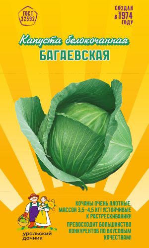 Капуста БАГАЕВСКАЯ
