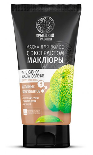 Маска для волос КРЫМСКИЙ ТРАВНИК ИНТЕНСИВНОЕ ВОССТАНОВЛЕНИЕ
