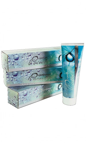 СЕРЕБРЯНЫЕ РОСЫ крем для рук, лица и тела