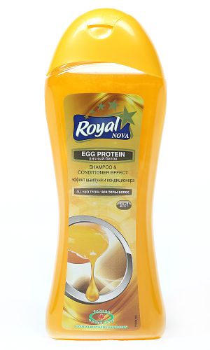 Шампунь Royal Nova ЯИЧНЫЙ БЕЛОК 2 в 1