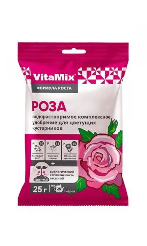 VitaMix – роза 25 г, удобрение минеральное с микроэлементами